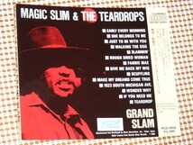 廃盤 Magic Slim & The Teardrops マジック スリム ティアードロップス Grand Slam グランド スラム / P-VINE Rooster Blues /Nick Holt_画像3