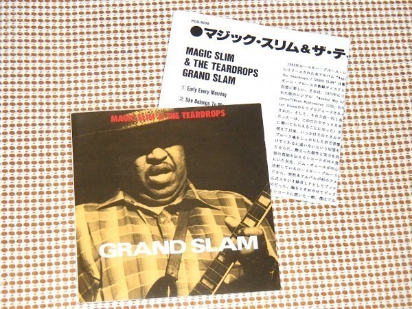 廃盤 Magic Slim & The Teardrops マジック スリム ティアードロップス Grand Slam グランド スラム / P-VINE Rooster Blues /Nick Holt