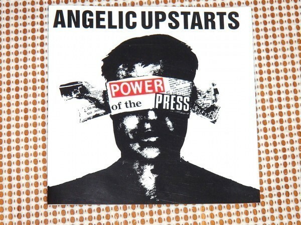 廃盤 Angelic Upstarts アンジェリック アップスターツ Power Of The Press / UK Oi PUNK 良作 /Step-1/ SHAM 69 CLASH 好きにもオススメ