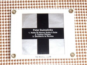 93年TOUR限定 Peter Duimelinks Frans de Waard Split KAPOTTE MUZIEK GOEM Beequeen Destroyed Music Zebra THU20 staalpalaat オランダ