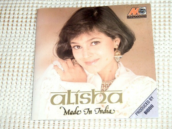 廃盤 Alisha アリーシャ Made In India /インド ポップの女王 国民的スター Biddu プロデュース lover girl 収録 Alisha Chinai チナーイー