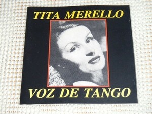 廃盤 Tita Merello con Francisco Canaro Y Su Orquesta Tipica ティタ メレーロ Voz De Tango タンゴの声/カンジェンゲ 女王 アルゼンチン