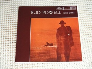 初期廃盤 J33J 25064 Bud Powell バド パウエル Jazz Giant / Curly Russell Ray Brown Max Roach 参加 ジャズ ピアノ 天才 VERVE 名作