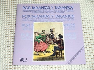 廃盤 Por Tarantas Y Tarantos vol2/ Hispavox /Antonio Pinana Gabriel Moreno Pepe Pinto El Chocolate Curro De Utrera 等 フラメンコ