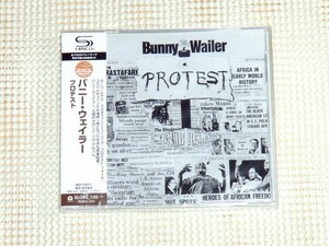 未開封 高音質 SHM-CD Bunny Wailer バニー ウェイラー PROTEST プロテスト/ Robbie Shakespeare Horsemouth Tommy McCook Chinna Smith 等
