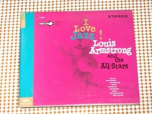 廃盤 Louis Armstrong And The All-Stars ルイ アームストロング I Love Jazz / Charlie Shavers Al Cobbs Peanuts Hucko Earl Hines 参加