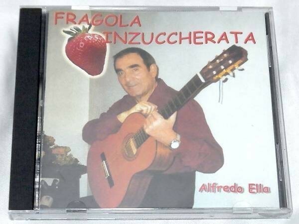 希少 サイン付 ALFREDO ELLA FRAGOLA INZUCCHERATA イタリア GMCD0402