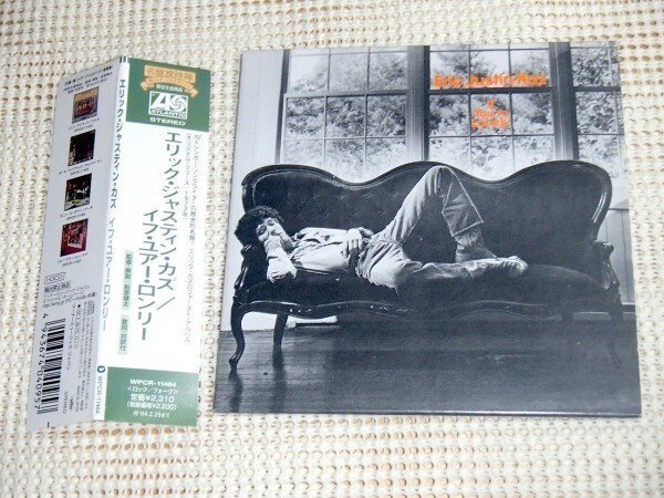 廃盤 高音質HDCD 紙ジャケ Eric Justin Kaz エリック ジャスティン カズ If You're Lonely /Bonnie Raitt Richard Davis Grady Tate 等参加