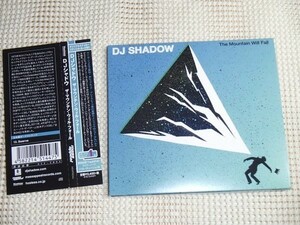 DJ Shadow シャドウ The Mountain Will Fall / Swerve 収録盤/ Run The Jewels ( El-P + Killer Mike ) Nils Frahm Matthew Halsall 等参加