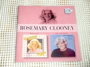 廃盤 2in1 Rosemary Clooney ローズマリー クルーニー Look My Way + Nice To Be Around /Hargus Robbins Alan Parker Gordon Beck 等参加