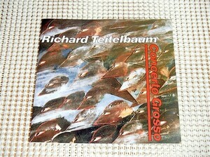 廃盤 Richard Teitelbaum リチャード タイテルバウム Concerto Grosso / hat ART / Anthony Braxton George Lewis 参加/ 現代音楽 実験音楽
