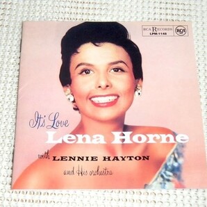 廃盤 Lena Horne with Lennie Hayton And His Orchestra リナ ホーン It's Love / US 50s 女性 ジャズ ボーカル 隠れた秀作 レナ ホーン