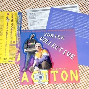 廃盤 Surtek Collective The Birth Of Aciton アシトン降臨 / ATOM HEART ( TM )+ Vicente Sanfuentes / 異形 アシッド + ダンスホール