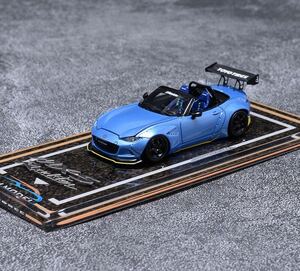 1/64 Ym model mazda Rocket Bunny Pandem MX-5 Roadster マツダ ロケットバニー ロードスター　ブルー