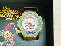 ◆祝TDR40周年！TDL東京ディズニーランド15周年 プロモ限定 ウォッチ（腕時計）非売品◆_画像1