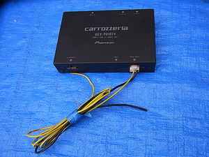 Pioneer Pioneer carrozzeria Carozzeria 1 SEG tuner GEX-P01DTV operation goods postage 520 jpy tube H0401-3