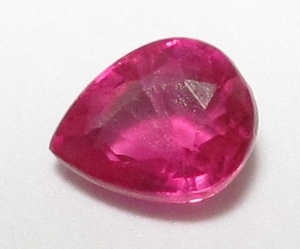 Bzg ■ натуральный камень ruth ■ ruby ​​0,27ct от Бирмы