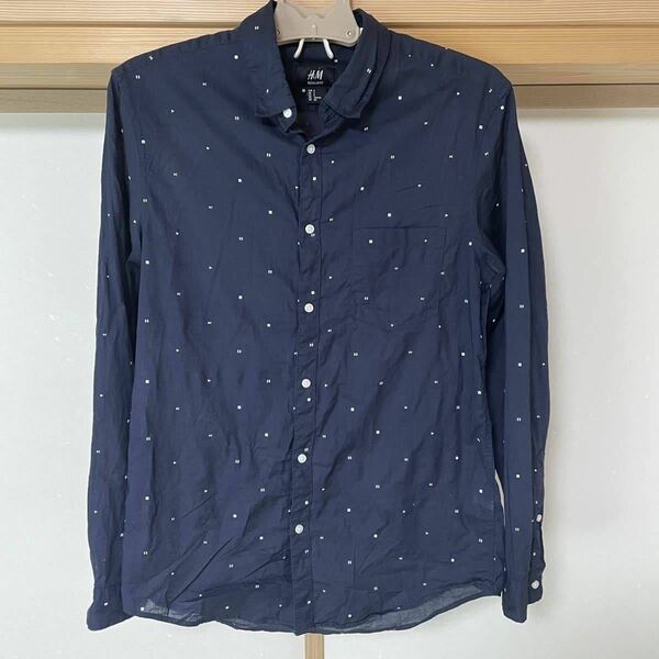 H&Mアパレル 11枚セット 長袖シャツ ボタンダウン Tシャツ ロンT ポロシャツ 黒 紺 水色 まとめ売り エイチアンドエム
