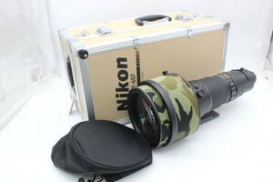 【訳あり品】 【アタッシュケース付き】 ニコン Nikon AF-S 600mm F4 G ED N VR SMW CT-607 セット C3980