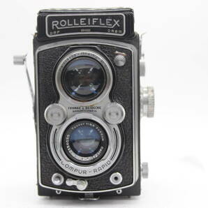 【訳あり品】 ローライ Rolleiflex DRP DRGM Heidoscop-Anastigmat F2.8 7.5cm F3.5 二眼カメラ C4127の画像2