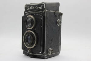 【訳あり品】 ローライ Rolleicord Carl Zeiss Jena 7.5cm F4.5 二眼カメラ C4460