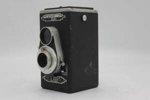 【訳あり品】 Sportsman II Rex Reflex 80mm Achromat 二眼カメラ C4871