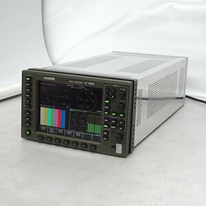 LEADER LV5800 マルチSDIモニター（HD-SDI/AES入力対応/V11.9）【中古/未校正・動作品】#378120