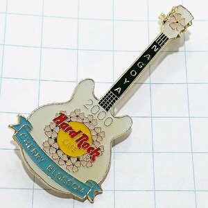 送料無料)Hard Rock Cafe チェリーブロッサム 桜 ギター ハードロックカフェ ピンバッジ PINS ブローチ ピンズ A15943