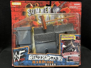 JAKKS:WWF GRAPPLE GEAR SERIES 2 твердый core правило z комплект (+ привод комплект 2 item, нераспечатанный товар )