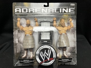 JAKKS：WWE ADRENALINE SERIES 26 ロリー・マクアリスター＆ロビー・マクアリスター＜ハイランダーズ＞ （未開封品）