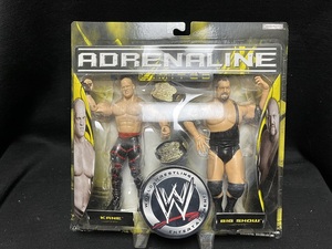 JAKKS：WWE ADRENALINE EXCLUSIVE ケイン＆ビッグ・ショー w/ベルト（未開封品）