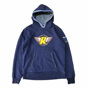 REPLAY PULL OVER HOODIE Navy XLプルオーバー パーカー フーディ ネイビー 紺 90s 00s リプレイ