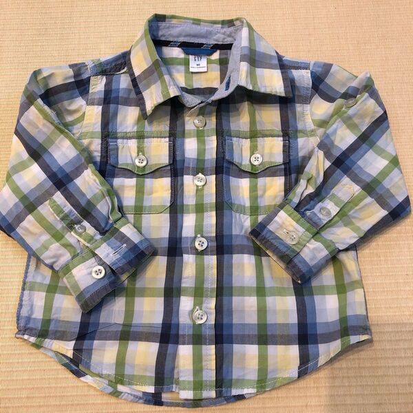 babyGap 長袖シャツ チェックシャツ 90cm