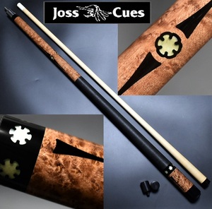 ◆JOSS CUE◆ バーズアイ 5/16-14山 ジョイントプロテクター付属 シリアル・刻印有