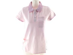  рубашка-поло боковой карман уход . уход .M размер розовый стоимость доставки 250 иен 