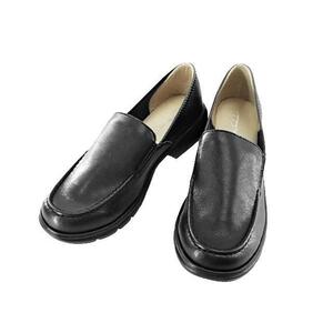  walking Loafer 12. high performance soft made in Japan light weight 22.5cm 3E black 