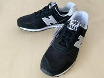 【定番 373】 28cm ニューバランス NEW BALANCE ML373KB2 BLACK US10/28cm スニーカー_画像1