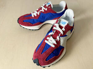 【特価 327】 25.5cm 赤 ニューバランス NEW BALANCE MS327CH RED/BLUE US7.5/25.5cm スニーカー