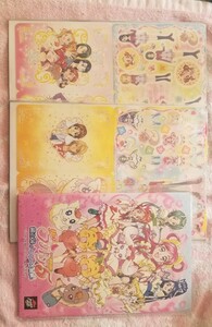 　希少　未使用　yesプリキュア5 スケジュール帳&シールセット