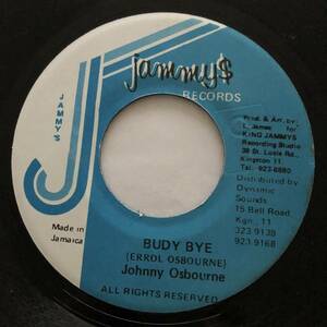 ☆試聴 / JOHNNY OSBOURNE / BUDY BYE /Sleng Teng Riddim/Reggae/Dancehall/80's/big hit !!/7inch/817