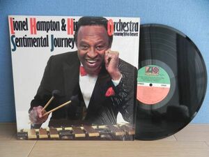 ■LP【米US盤 】Lionel Hampton & His Orchestra/ Featuring Sylvia Bennett Sentimental Journey☆7 81644-1/1986年◆試聴済み◆ジャズm73