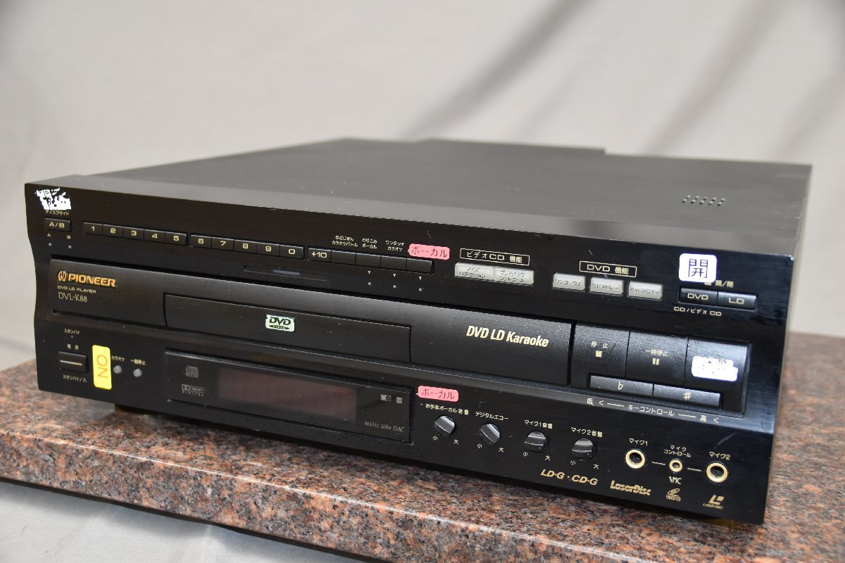 Pioneer LD&DVDカラオケプレーヤーDVL-K88 / 2004年製-