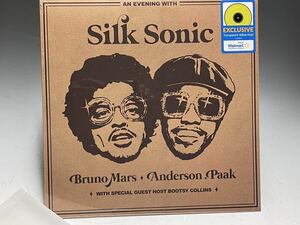 ウォルマート限定 Silk Sonic シルクソニック LP レコード ブルーノ マーズ＆アンダーソン パーク Bruno Mars&Anderson Paak An Evening