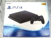 ◆新品未使用 SONY PlayStation4 ジェットブラック 500GB CUH-2100AB01 本体 PS4 PS4本体 プレイステーション4 _画像1