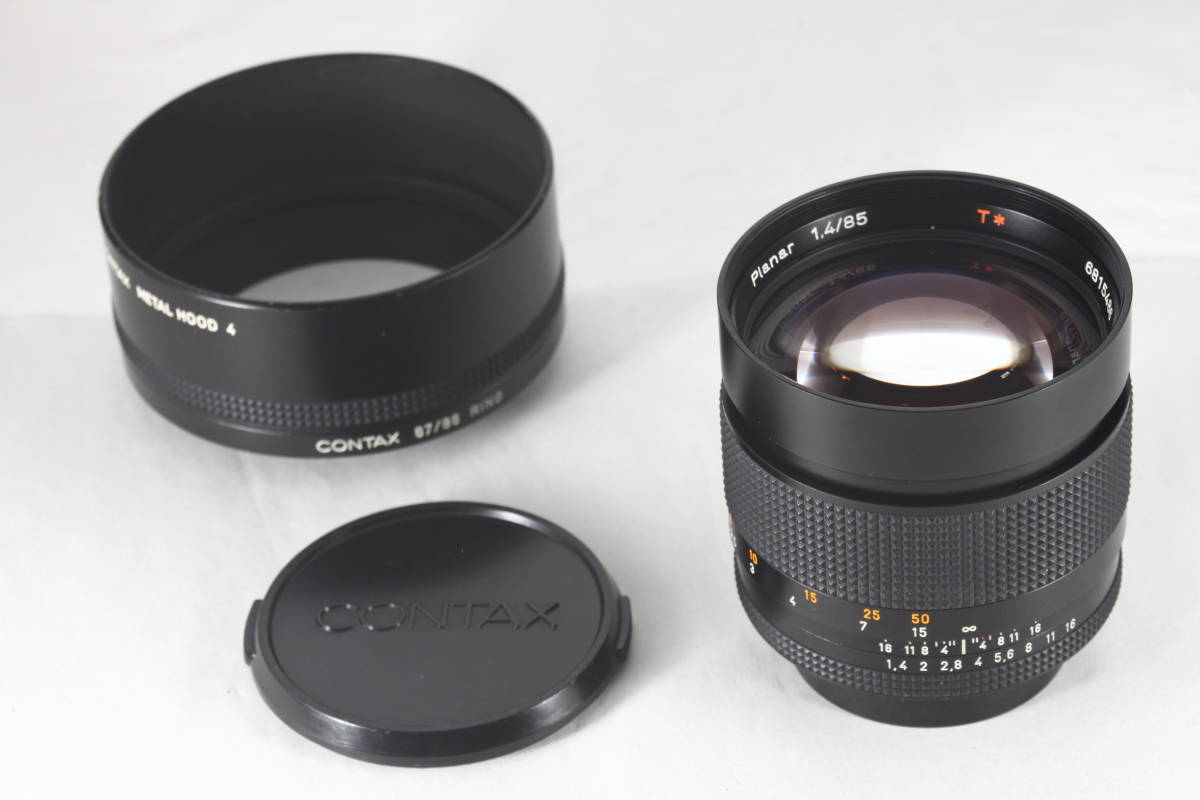 ヤフオク! -「contax planar 85 1.4 aeg」の落札相場・落札価格