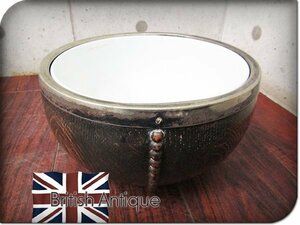 # exhibition goods # England / Britain #IDC large . furniture # antique / Vintage #0220-148A# wood bowl #10 ten thousand #yyk756k