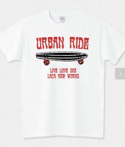 新品未使用　プリントスター　URBAN RIDE SK8 スケボーTシャツ L