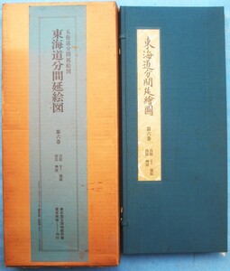 （大型本）東海道分間延絵図 六巻 吉原・富士・蒲原・由比・興津 東京国立博物館所蔵 東京美術