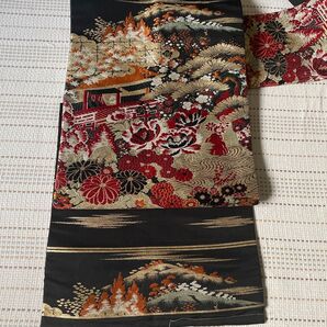 名古屋帯 生絹 帯 着物