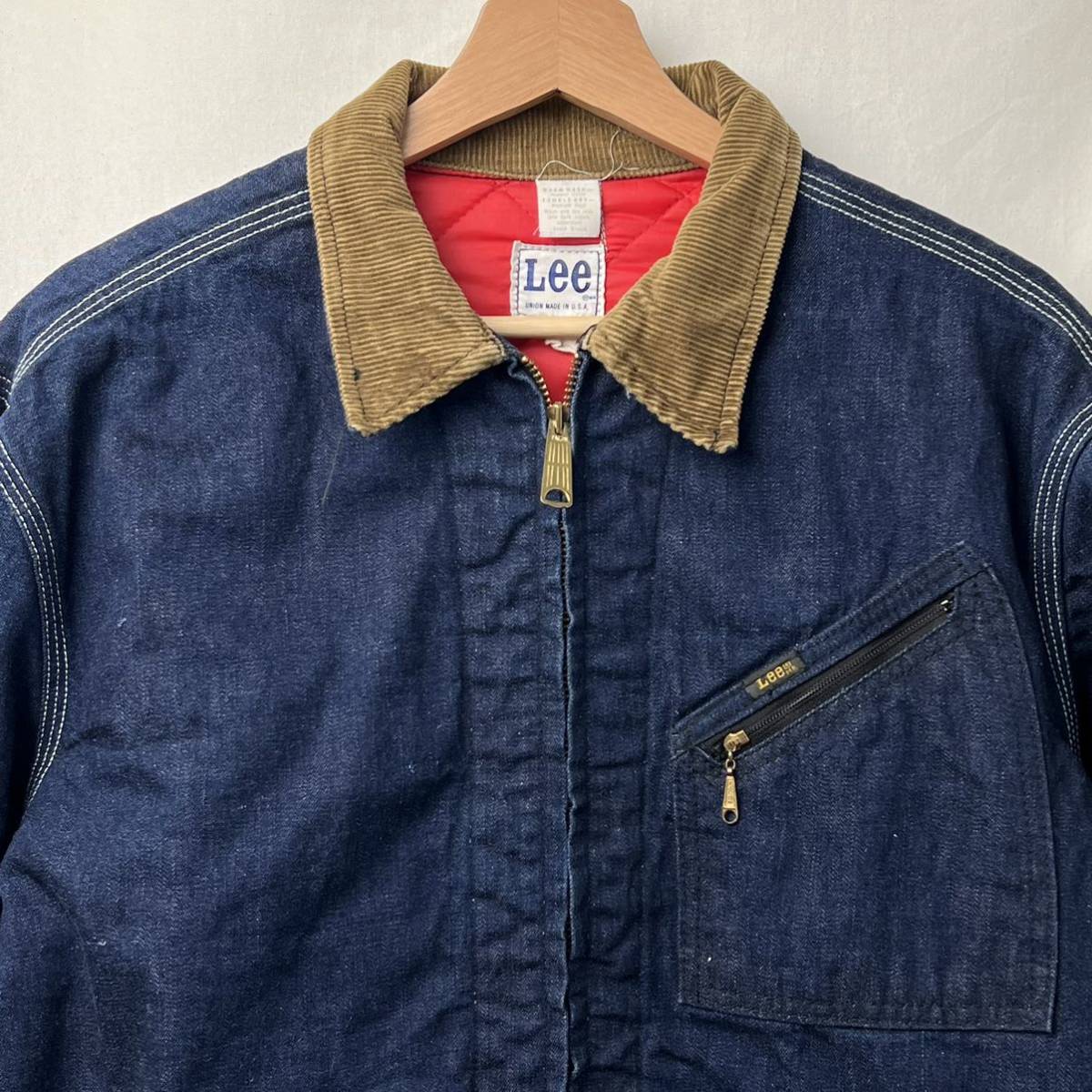 SALE/87%OFF】 70s Lee 91-B USA製 デニムジャケット ライナー タロン